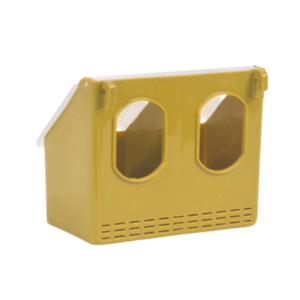 Comedero plástico 2 huecos