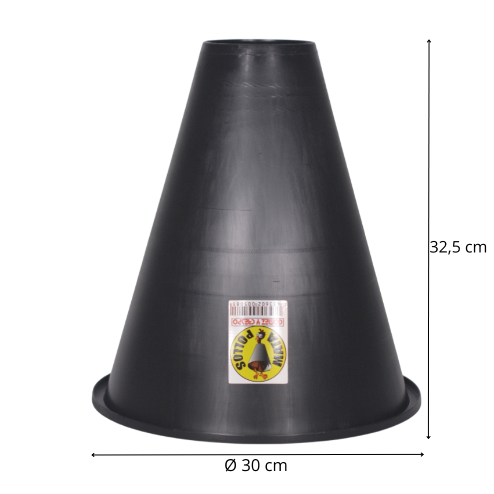 Embudo matapollos de plástico - Imagen 2