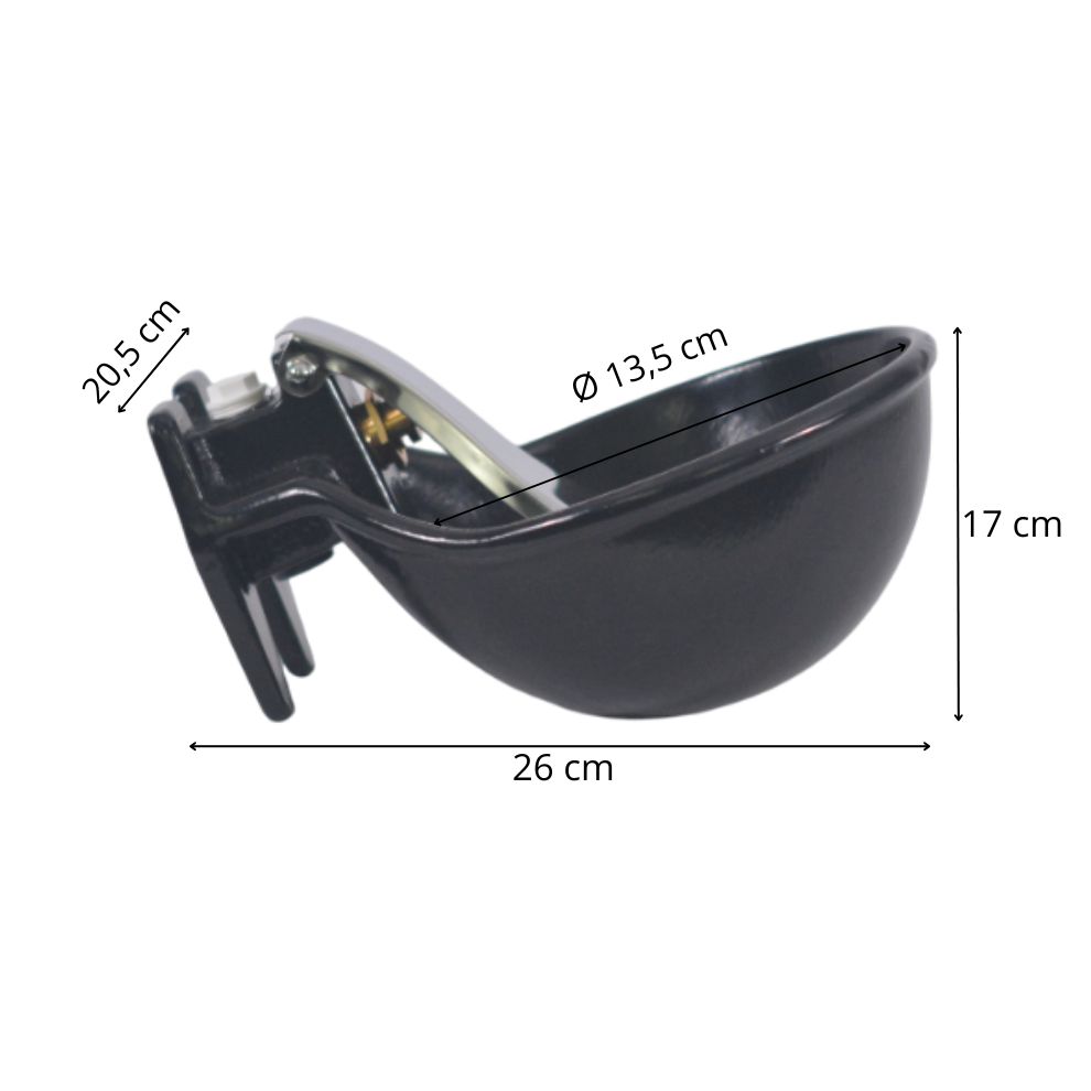 Bebedero vacuno negro - Imagen 4