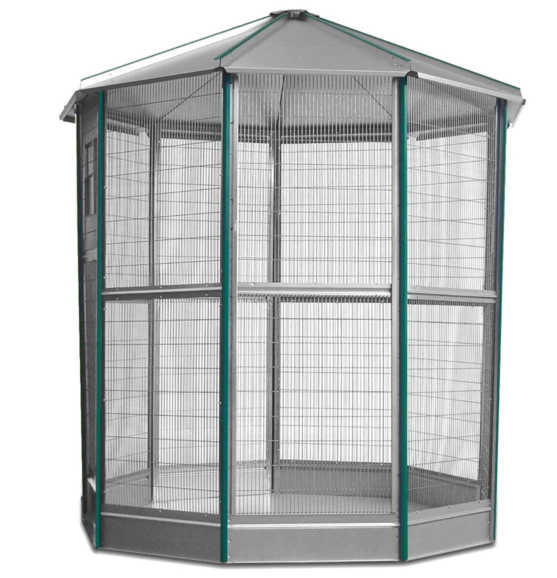 Voladero galvanizado de 9 lados