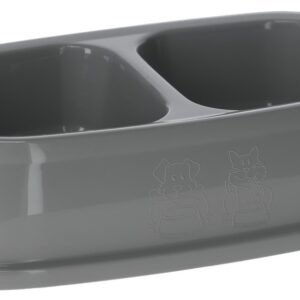 Comedero/bebedero doble