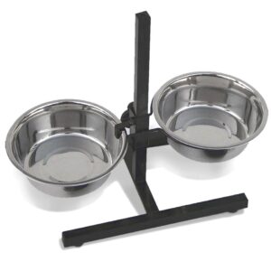 Doble comedero regulable