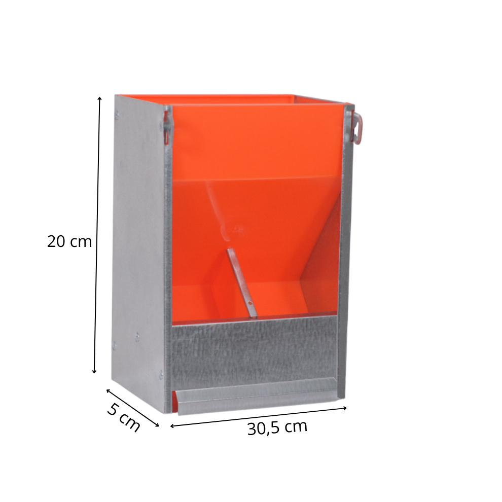Comedero 2 bocas mixto desmontado - Imagen 4