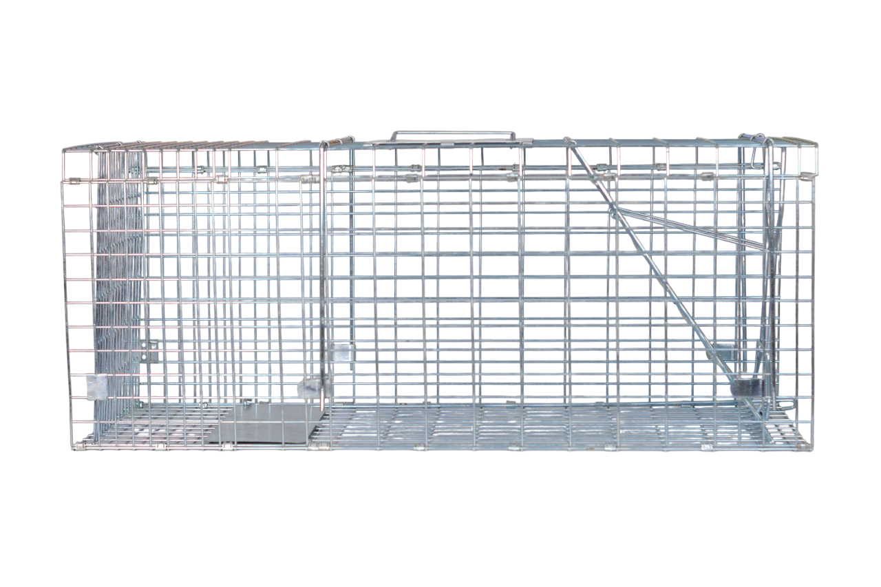 Trampa plegable para animales grande - Imagen 2