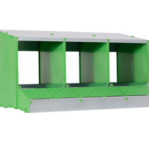 Ponedero de 3 huecos desmontable con cesta plana