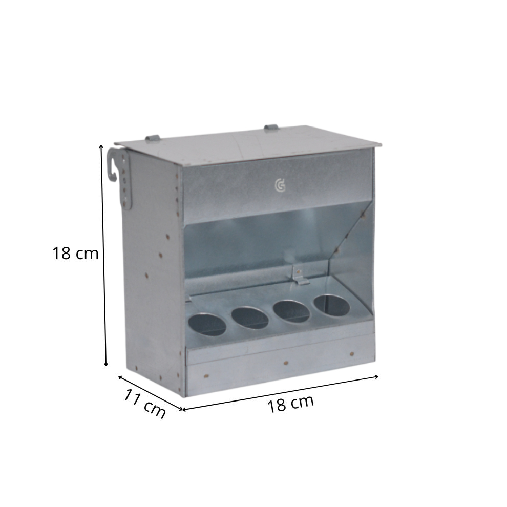 Comedero palomas 4 huecos - Imagen 4