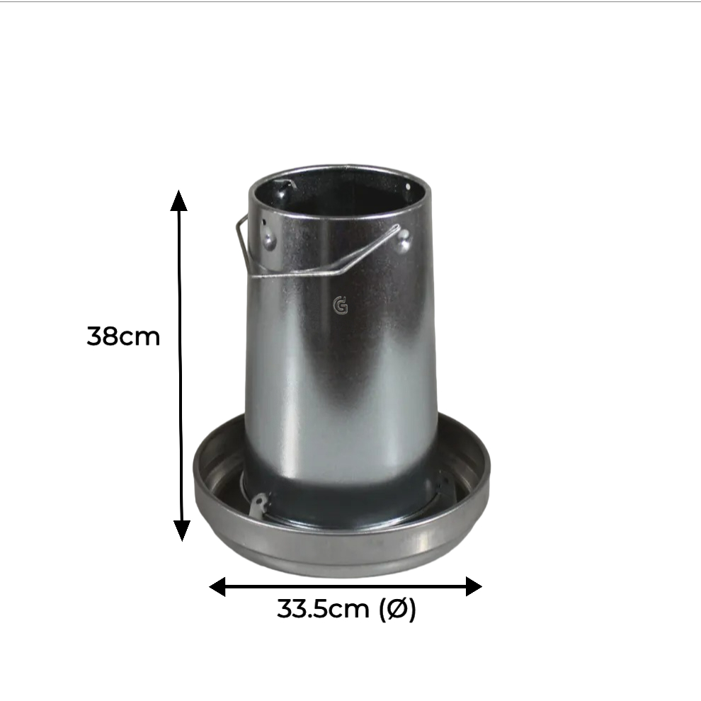 Tolva chapa galvanizada 10 kg - Imagen 5