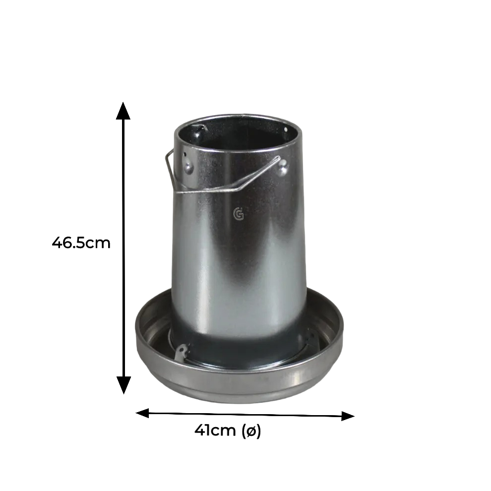 Tolva chapa galvanizada 20 kg - Imagen 5