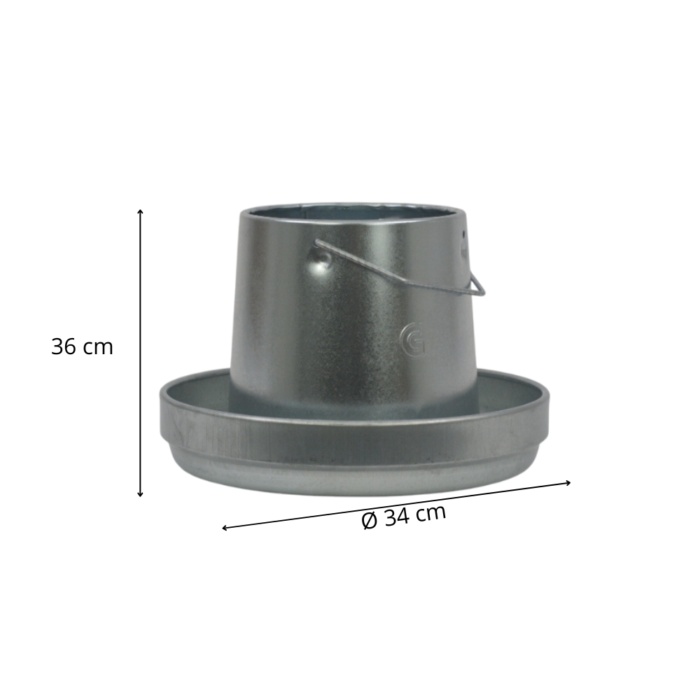 Tolva chapa galvanizada 5 kg - Imagen 4