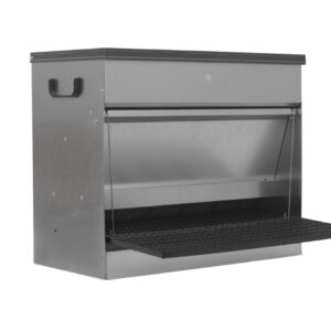 Tolva grande con cierre basculante