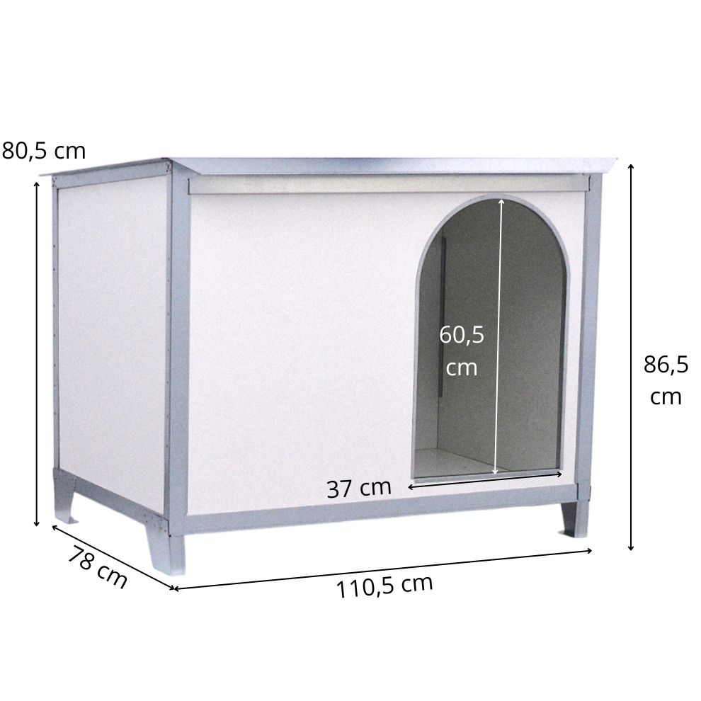 Caseta Martiña galvanizada - Imagen 3