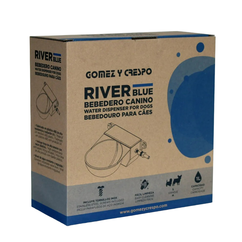 River Blue bebedero canino - Imagen 4