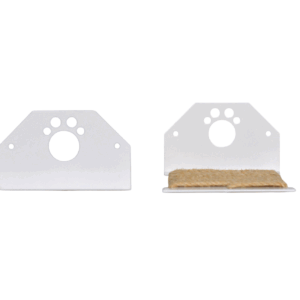 Peldaño pared casa colgante