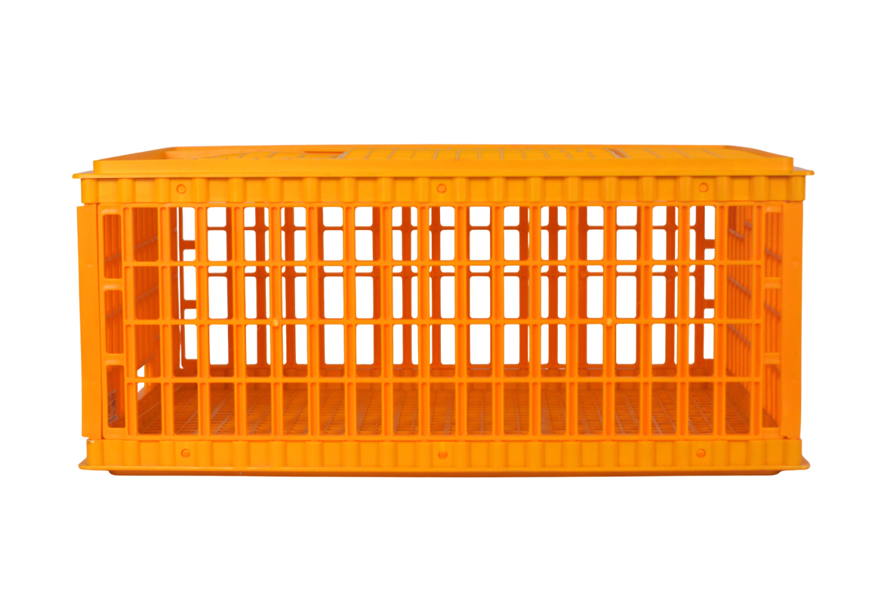 Jaula transporte de plástico desmontada - Imagen 2