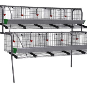 modelo A-5 2 pisos para gallinas