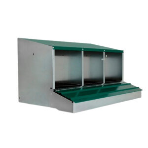 ponedero chapa 3 huecos