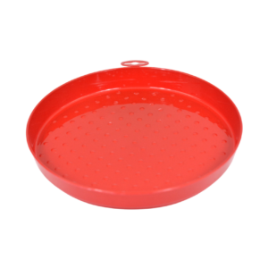 plato plástico aves