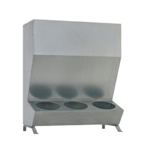 Tolva porcino engorde 3 huecos