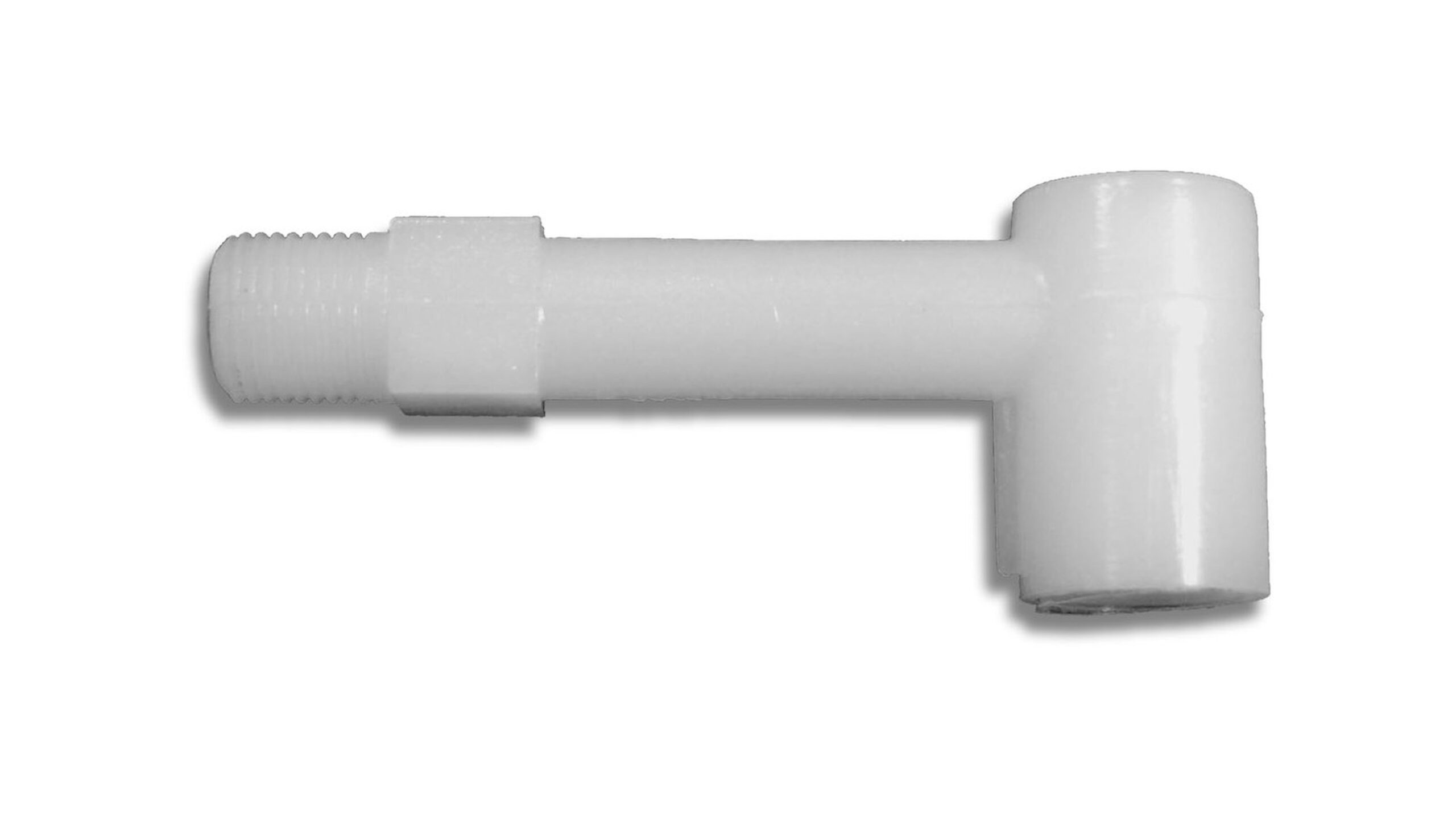 Alargadera Acodada de Rosca para Sistemas de Agua