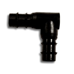 Codo de Plástico Ø12 para Sistemas de Agua